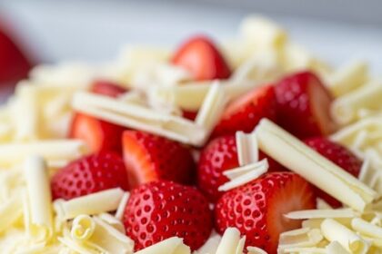 Strawberry White Chocolate Shortcake