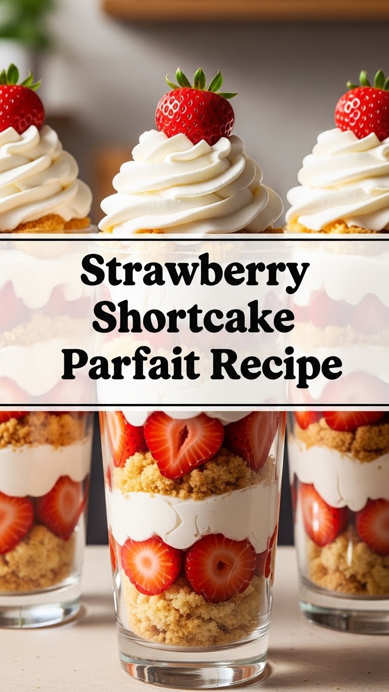 Strawberry Shortcake Parfait Recipe