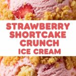 Strawberry Shortcake Crunch Ice Cream