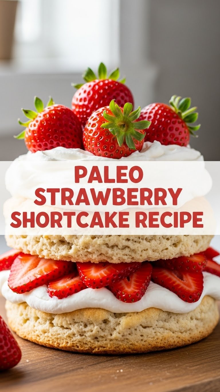 Paleo Strawberry Shortcake Recipe