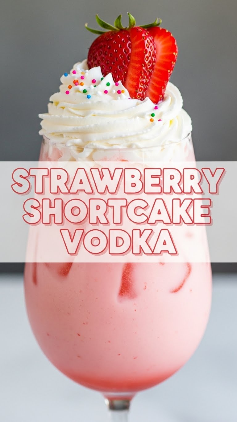 Strawberry Shortcake Vodka