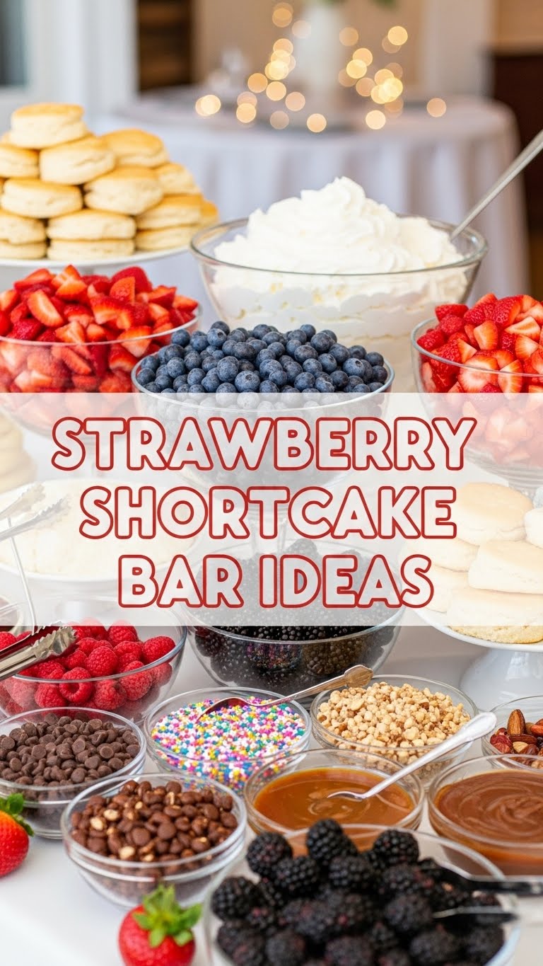 Strawberry Shortcake Bar Ideas