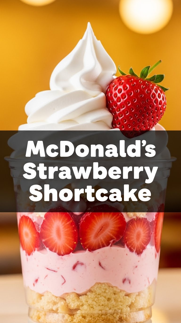 Mcdonalds Strawberry Shortcake