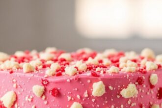 Strawberry Shortcake Good Humor Cake