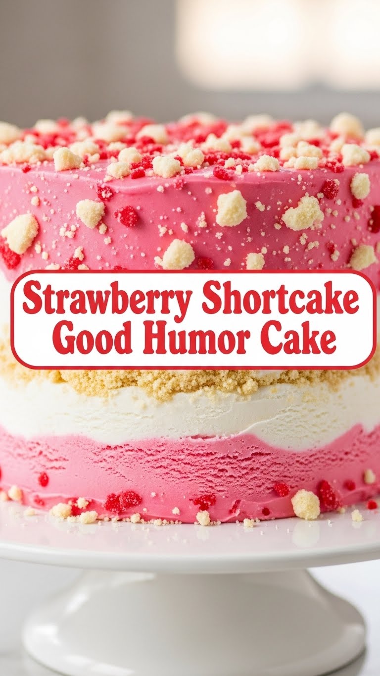 Strawberry Shortcake Good Humor Cake