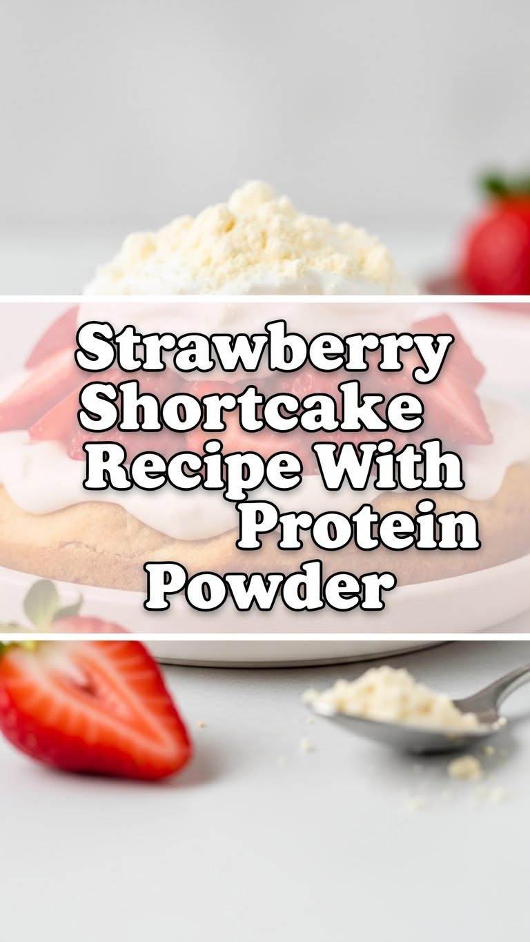 Strawberry Shortcake Recipe With Protein Powder
