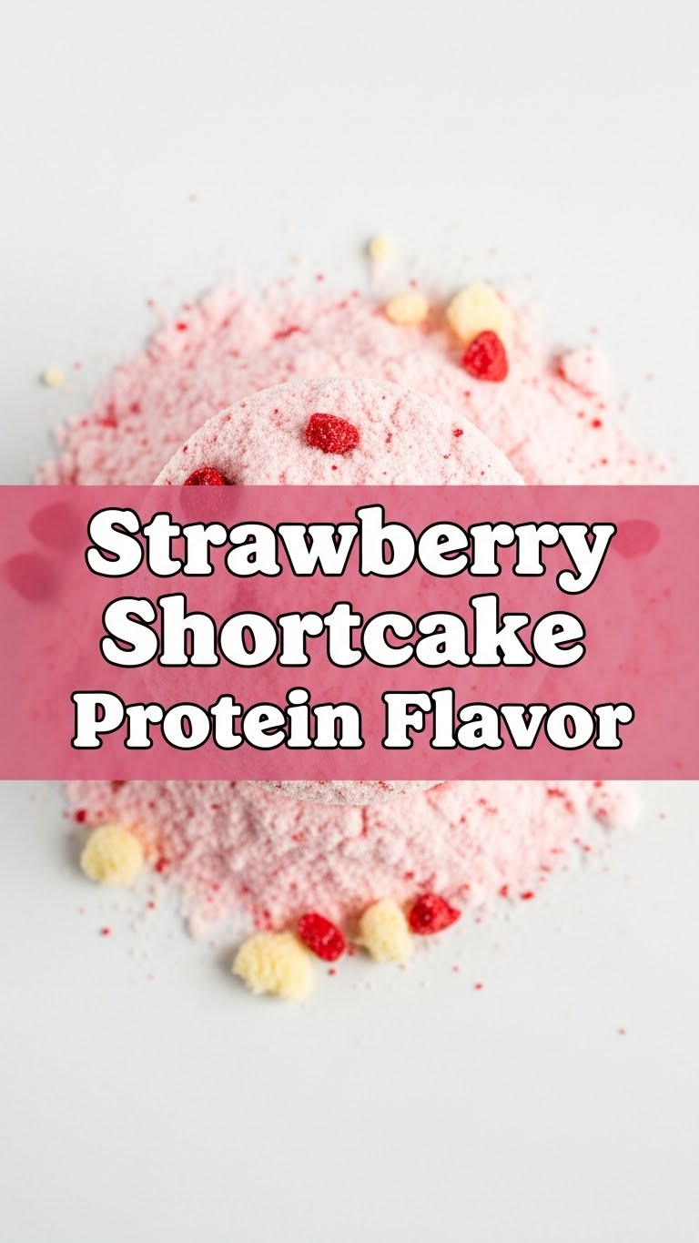 Strawberry Shortcake Protein Flavor