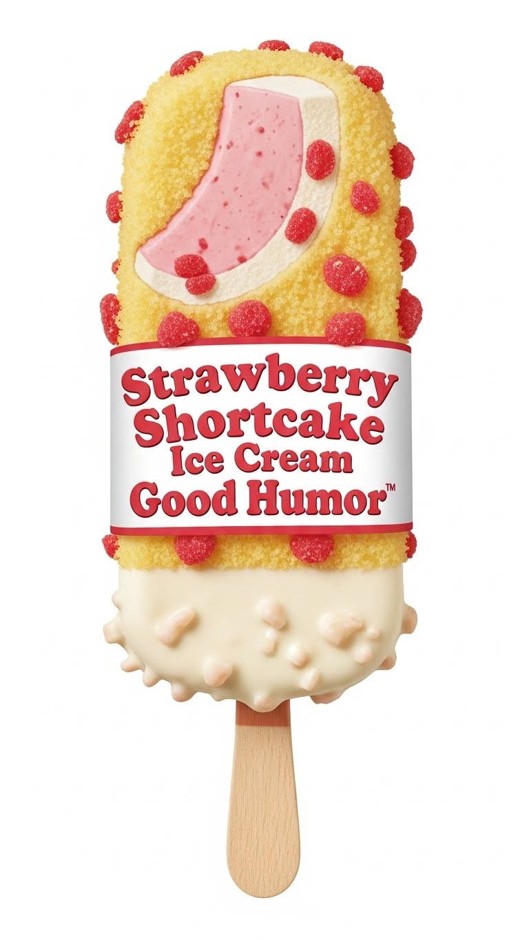 Strawberry Shortcake Ice Cream Good Humor