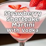 Strawberry Shortcake Martini With Vodka