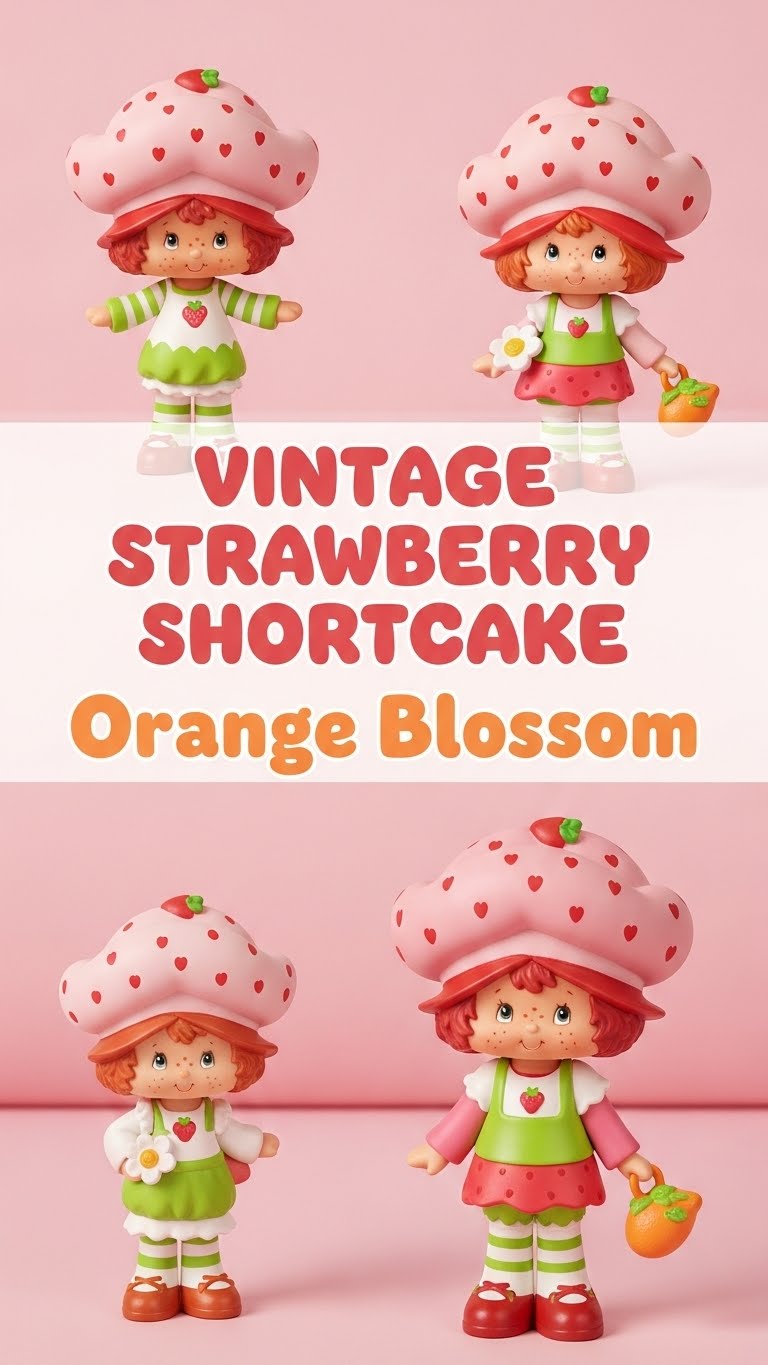Vintage Strawberry Shortcake Orange Blossom