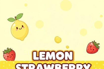 Lemon Strawberry Shortcake Cartoon