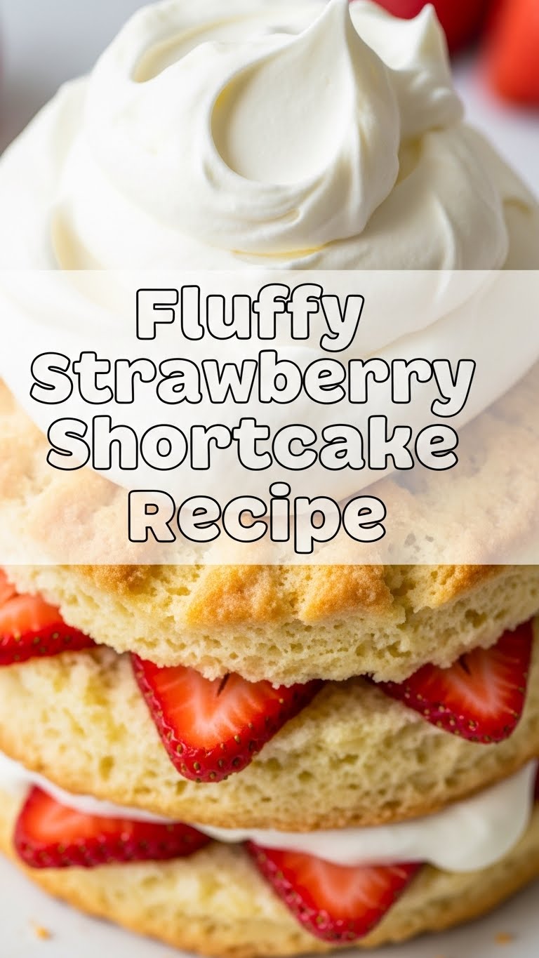 Fluffy Strawberry Shortcake Recipe