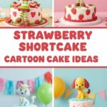 Strawberry Shortcake Cartoon Cake Ideas