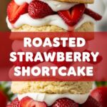 Roasted Strawberry Shortcake