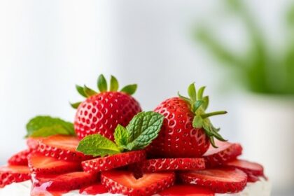 Raw Strawberry Shortcake Recipe Vegan