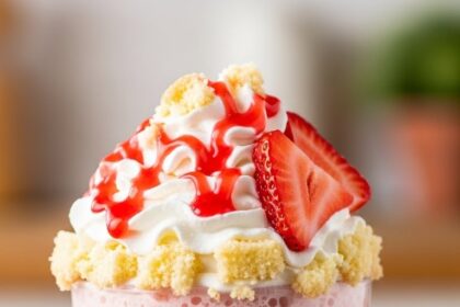 How To Make Strawberry Shortcake Milkshake