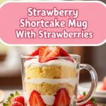 Strawberry Shortcake Mug With Strawberries