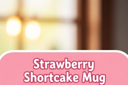 Strawberry Shortcake Mug With Strawberries