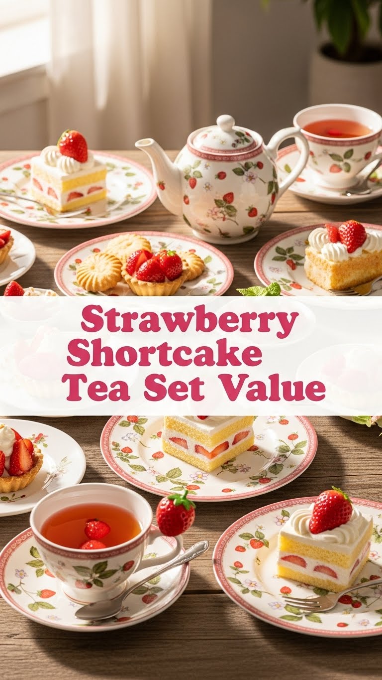 Strawberry Shortcake Tea Set Value