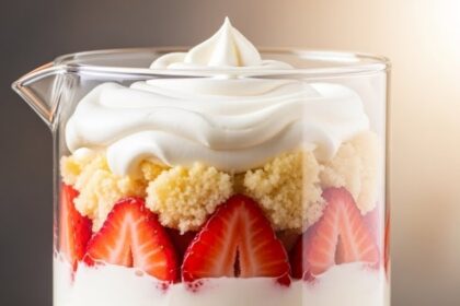 Strawberry Shortcake Glass Carafe