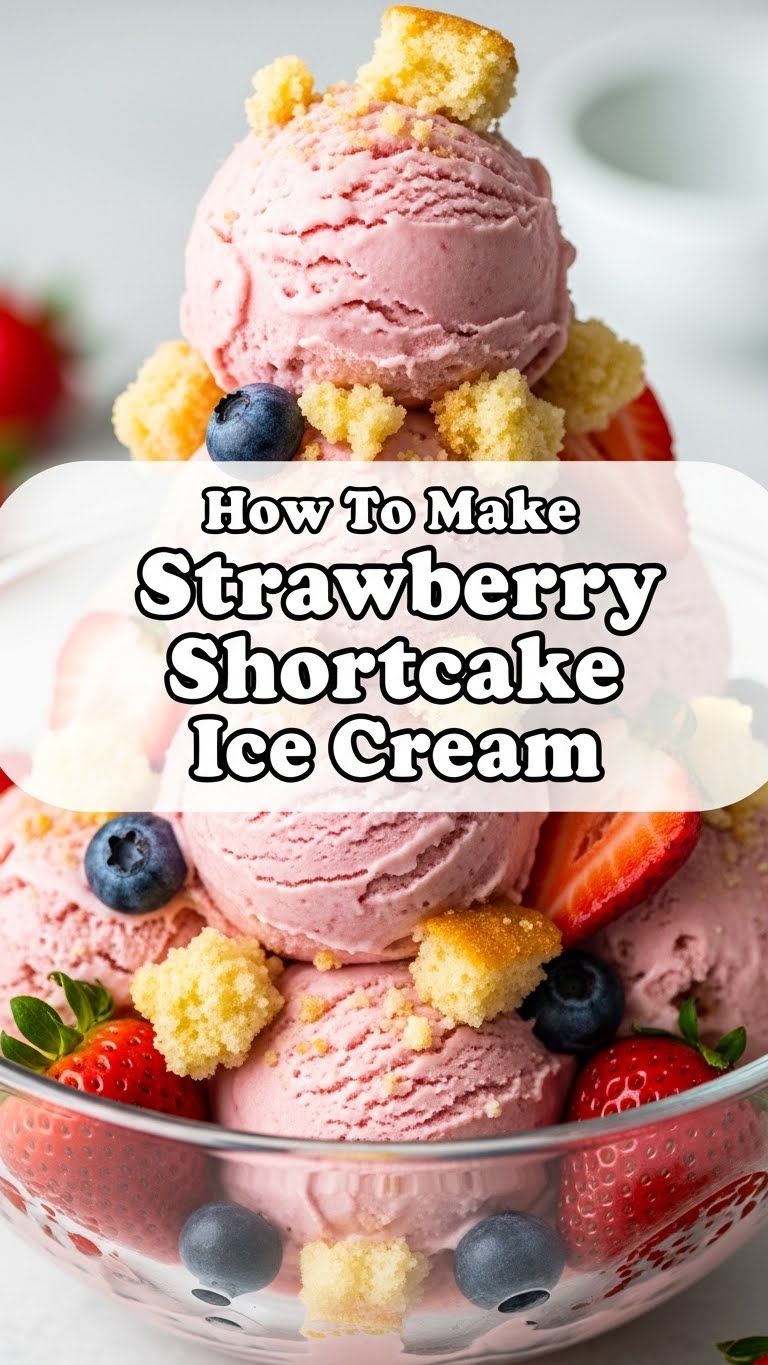 How To Make Strawberry Shortcake Ice Cream