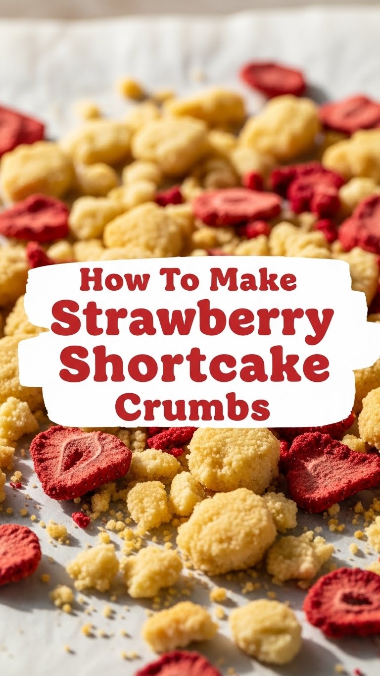 How To Make Strawberry Shortcake Crumbs