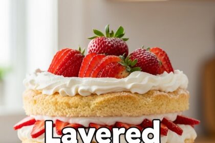 Layered Strawberry Shortcake Recipe