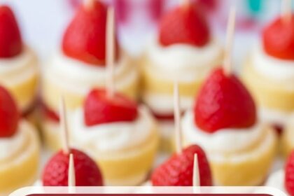 Strawberry Shortcake Finger Food
