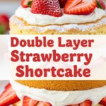 Double Layer Strawberry Shortcake