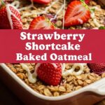 Strawberry Shortcake Baked Oatmeal