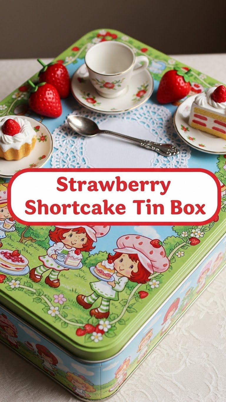Strawberry Shortcake Tin Box