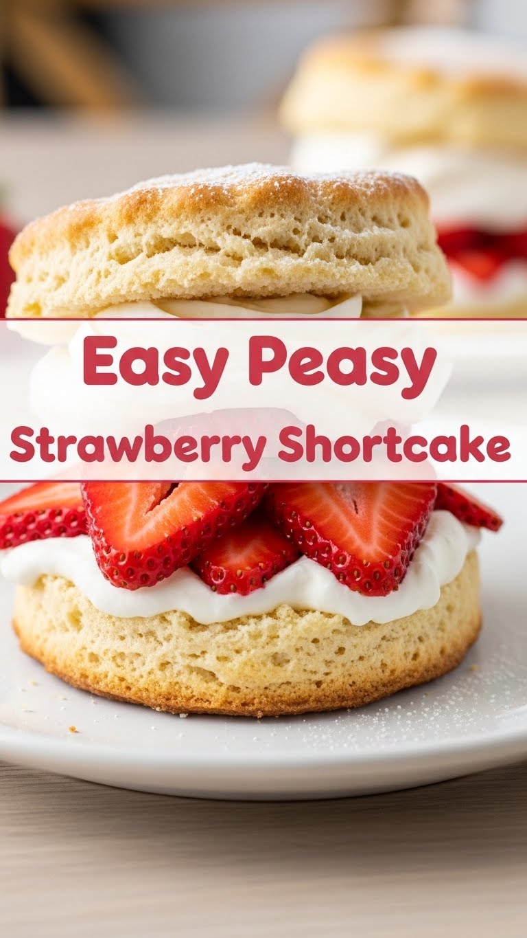 Easy Peasy Strawberry Shortcake