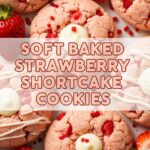 Soft Baked Strawberry Shortcake Cookies