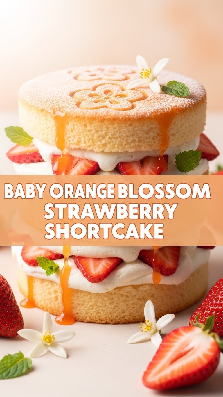 Baby Orange Blossom Strawberry Shortcake