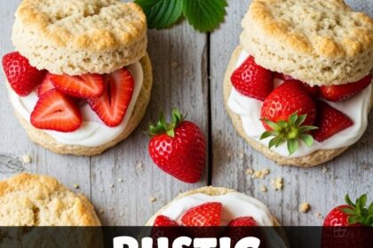 Rustic Strawberry Shortcake Recipe