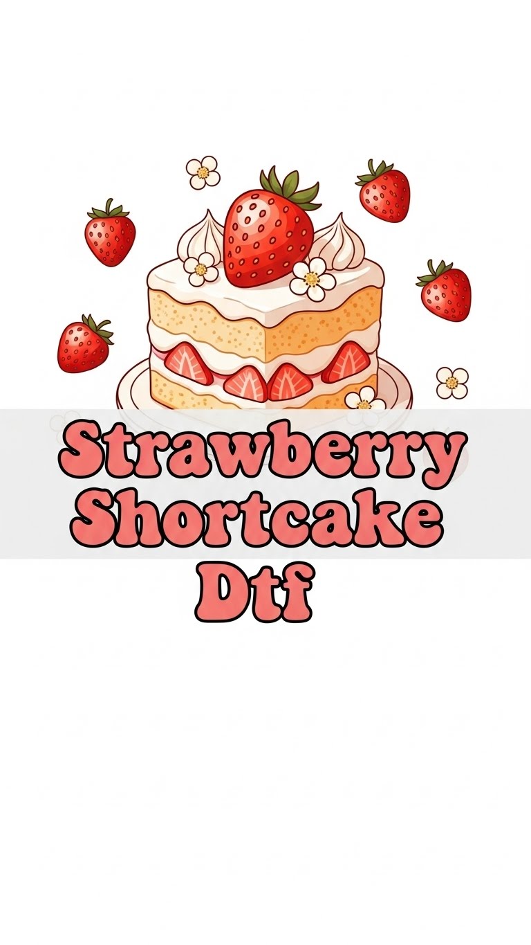 Strawberry Shortcake Dtf