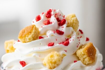 Strawberry Shortcake Protein Smoothie