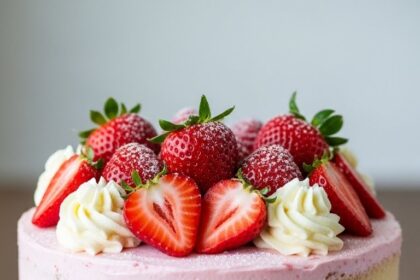 Strawberry Shortcake Layer Cake Recipe