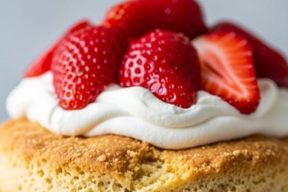 Strawberry Shortcake With Graham Cracker
