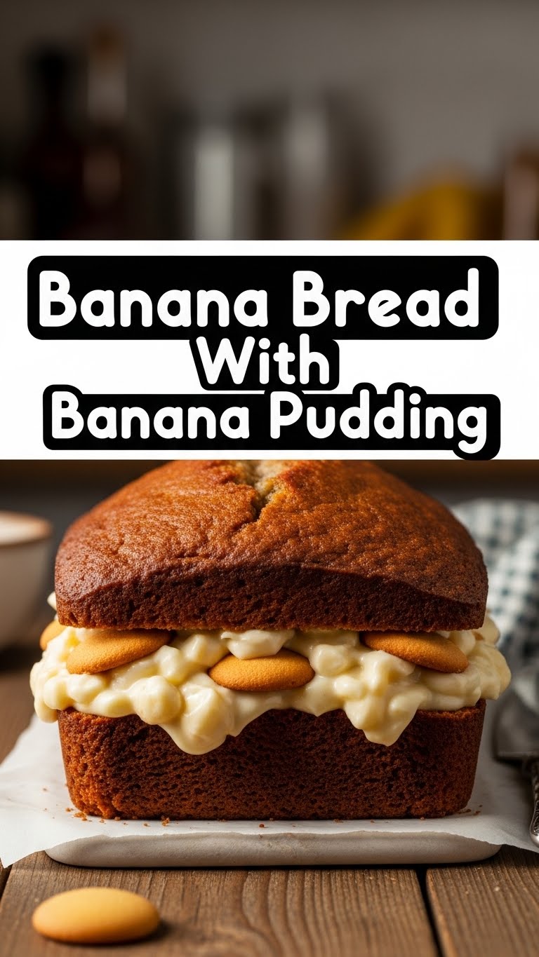 Banana Bread With Banana Pudding