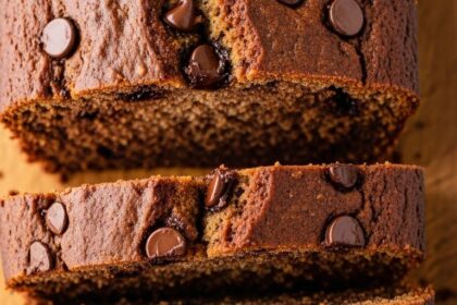 Banana Bread With Choc Chips