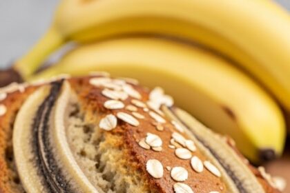 Rolled Oats Banana Bread