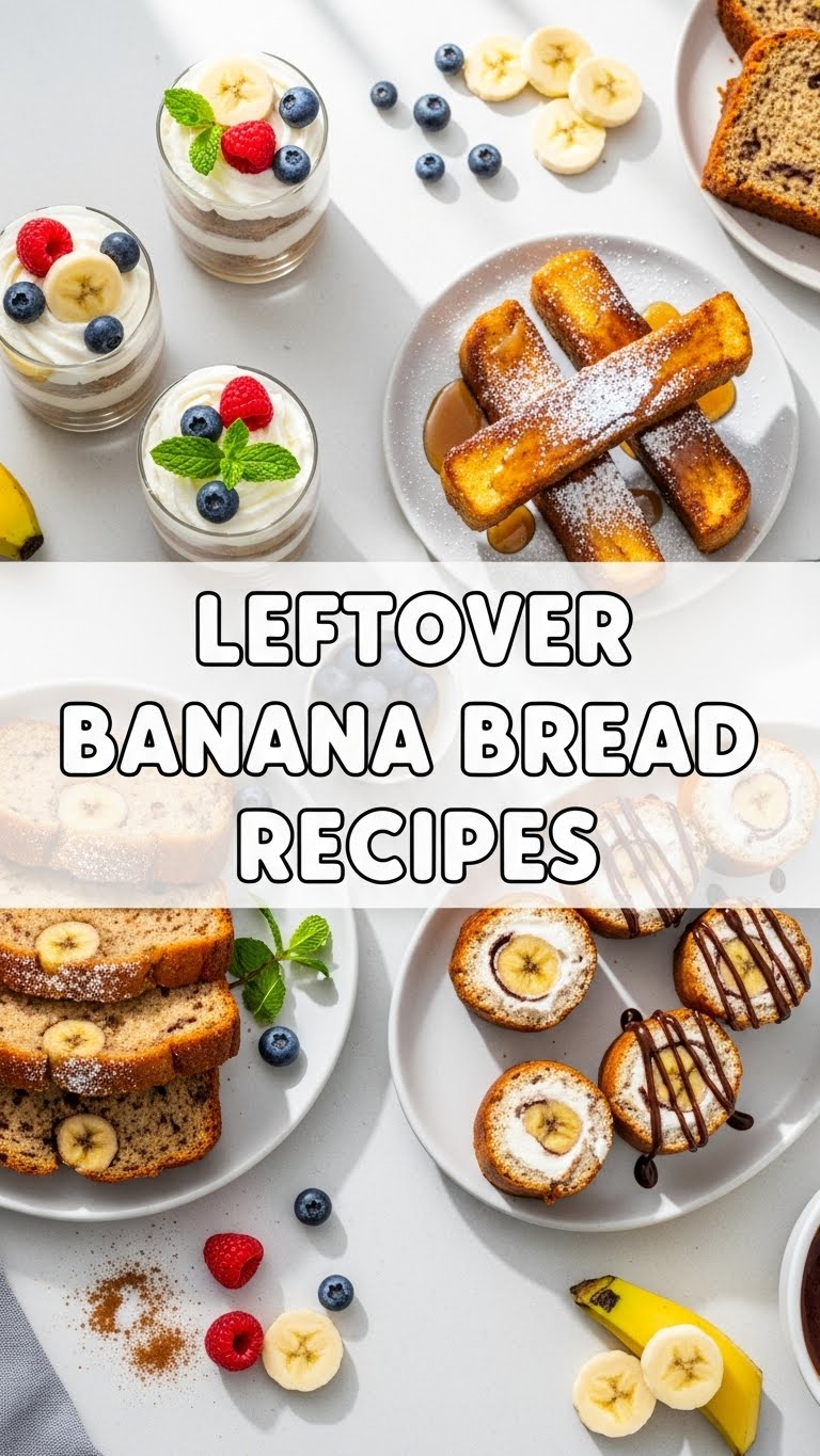 Leftover Banana Bread Recipes