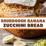 Sourdough Banana Zucchini Bread