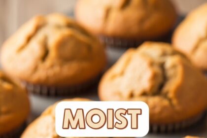 Moist Banana Bread Muffins Easy