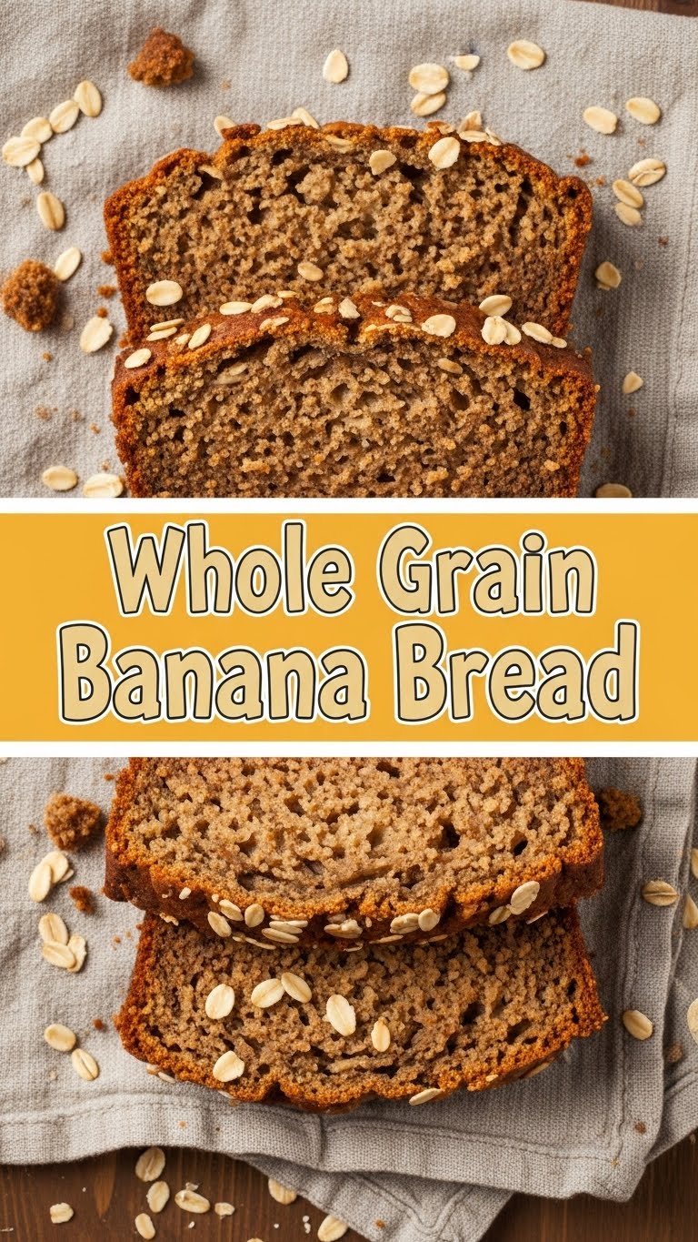 Whole Grain Banana Bread