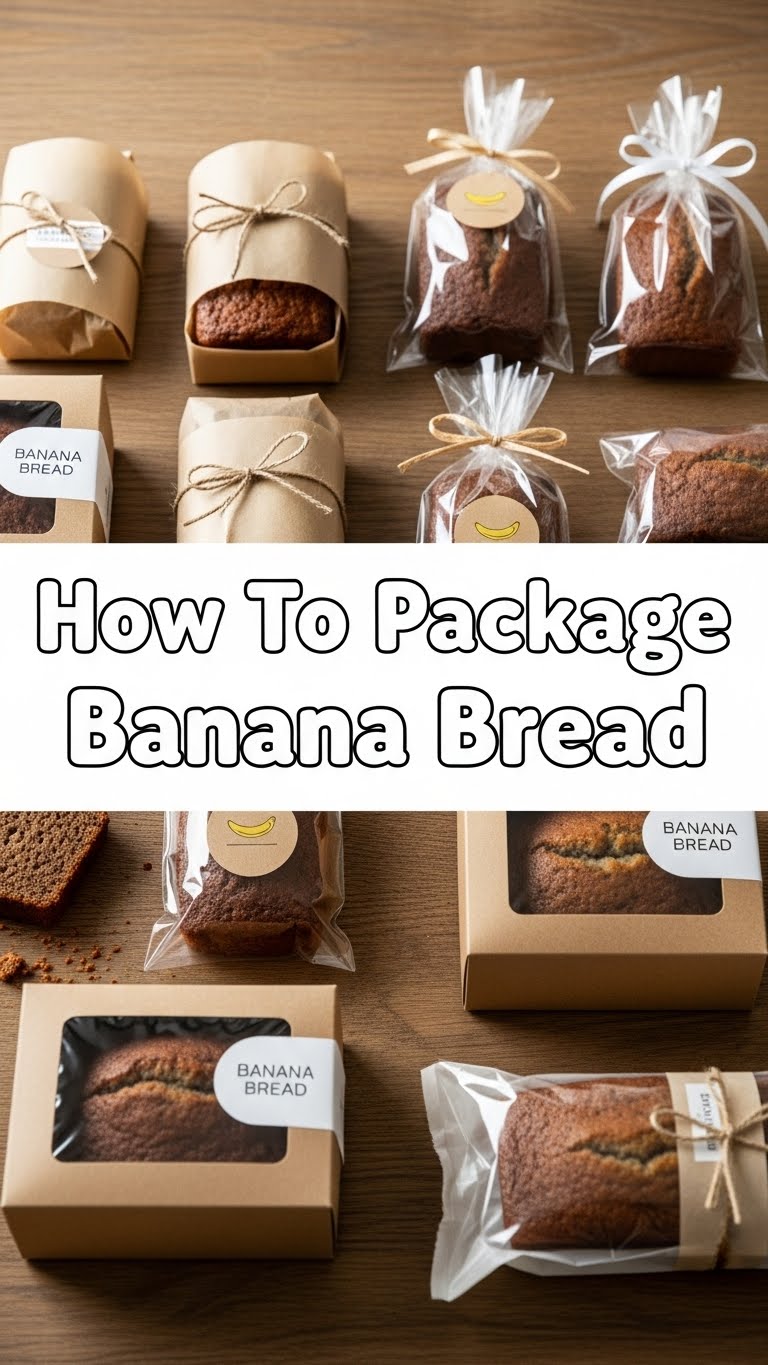 How To Package Banana Bread