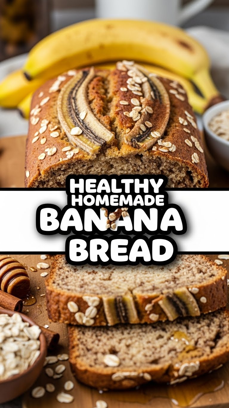 Healthy Homemade Banana Bread
