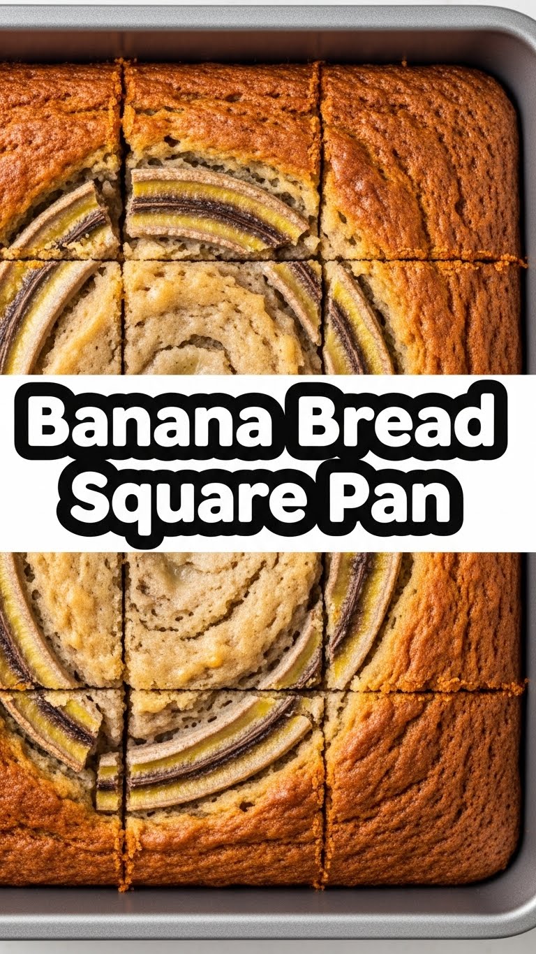 Banana Bread Square Pan