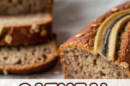Oatmeal Flour Banana Bread